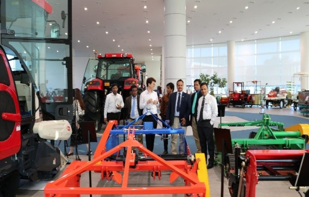 The team Visit Agricultural firm to South Korea, Ministry of Agriculture (MOA)