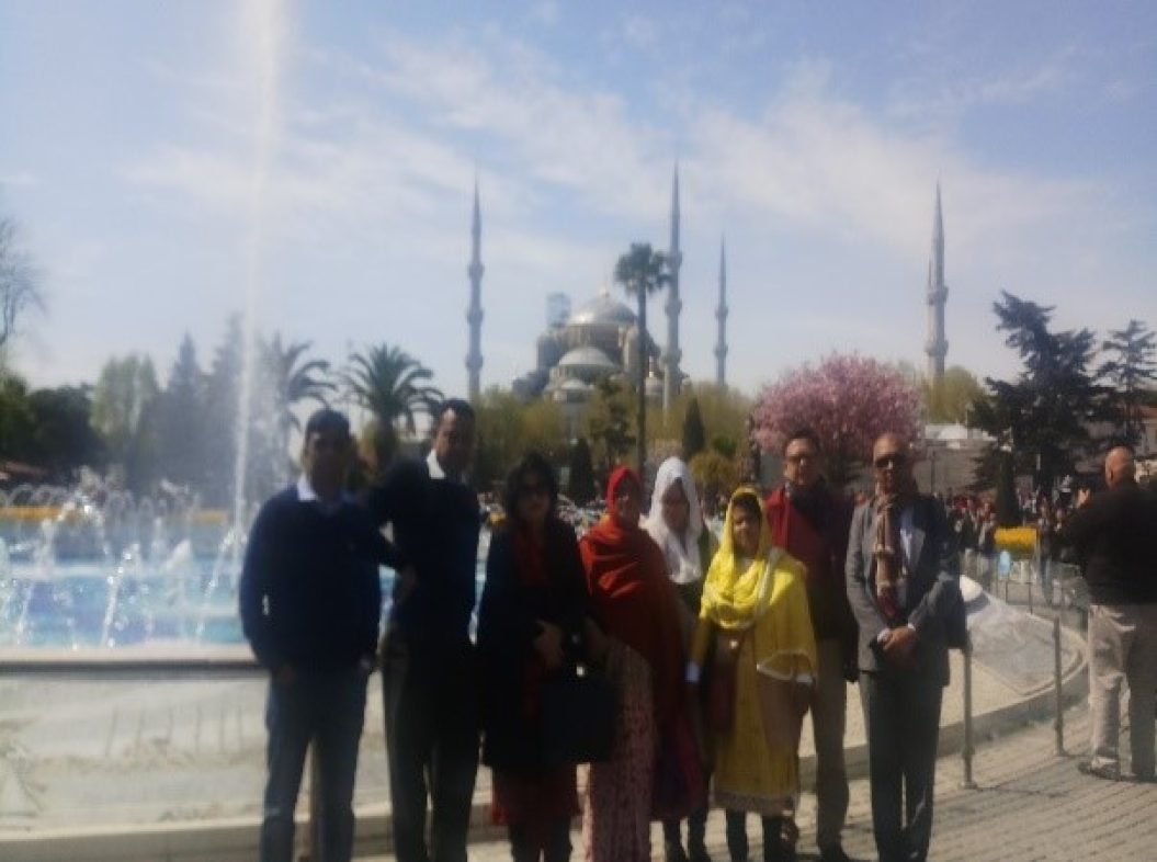 The team Visit to Turki , Ministry of Women and Children Affairs