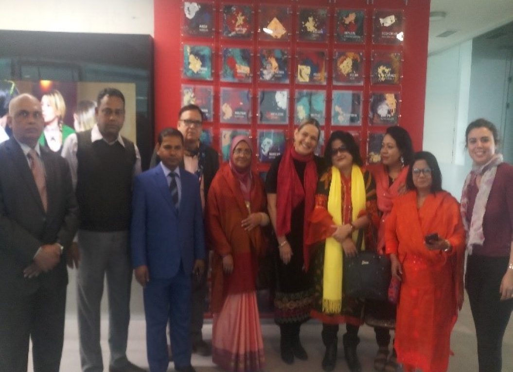 The team Visit to Turki , Ministry of Women and Children Affairs